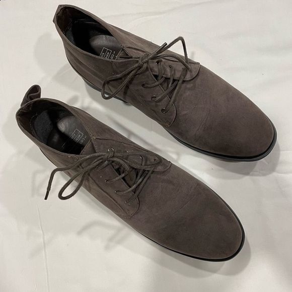 Mens‎ Brown Suede Boots - Picture 1 of 16